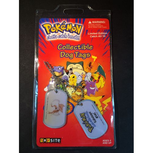 Pokemon Collectible Dog Tags - Kabutops - Edition 2 - Scellé