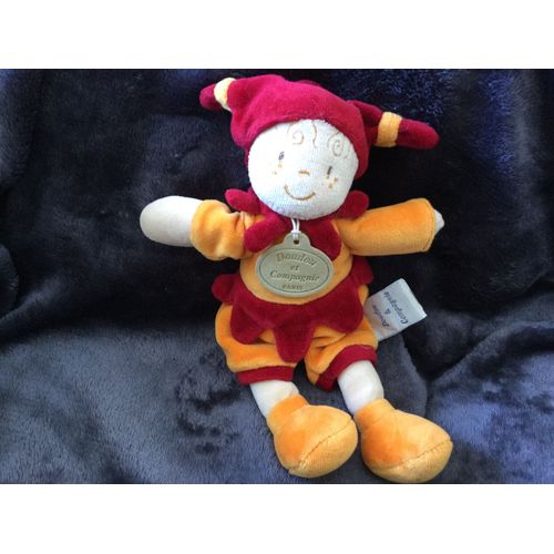 Lutin Doudou Et Compagnie Orange Rouge 