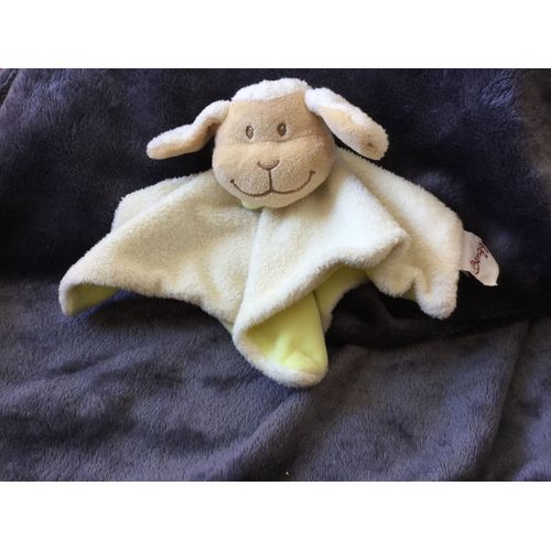 Mouton Plat Bengy Beige Vert Anis 