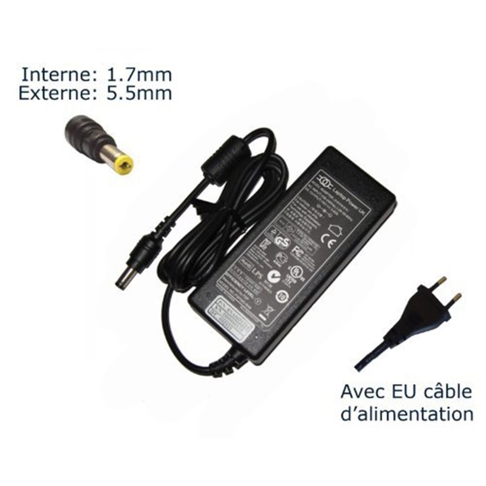 AC Adaptateur secteur pour Acer TravelMate 3010 3020 3030 3040 char...