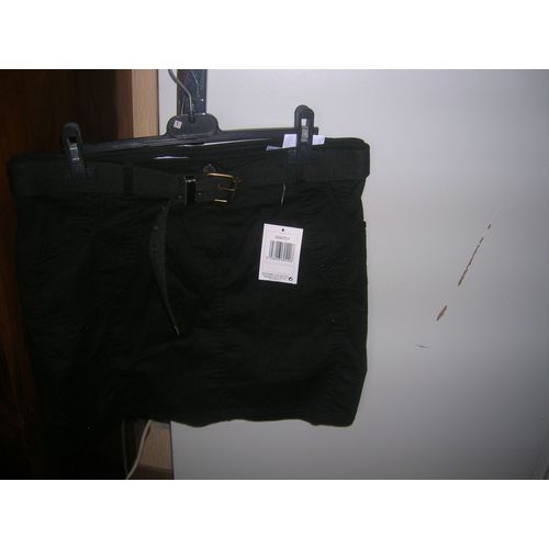 Jupe U Collection Courte Coton 42 Noir