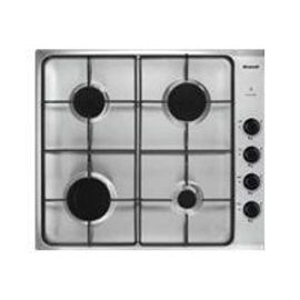Brandt BPE6410X - Table de cuisson au gaz - 4 plaques de cuisson - Niche - largeur : 56 cm - profondeur : 49 cm - acier inoxydable