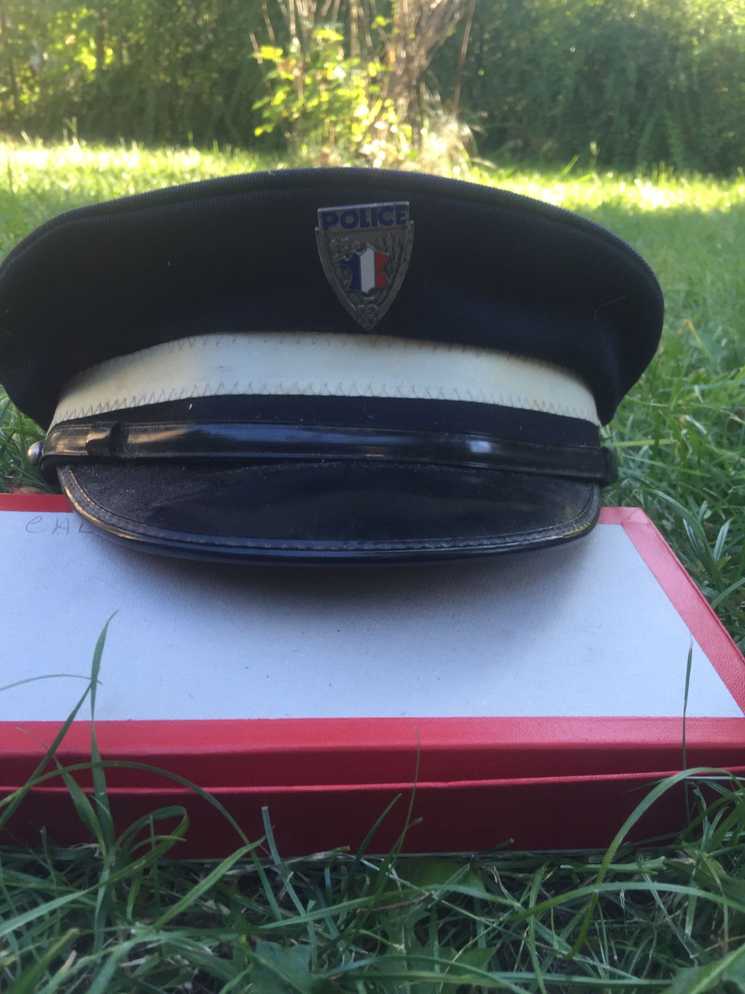 Casquette De Gardien De La Paix Contractuel Année 70