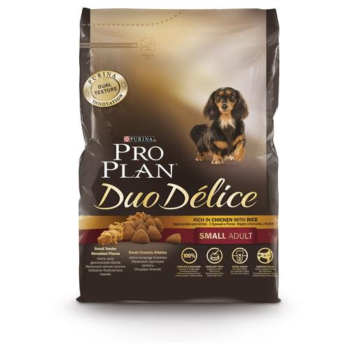 Pro Plan Duo Delice Petit Chien Adult - Riche En Poulet - Croquettes Pour Petit Chien Adulte 2,5kg