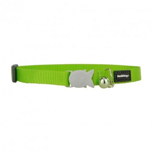 Red Dingo - Collier Classique Pour Chat (6 Couleurs) - Vert