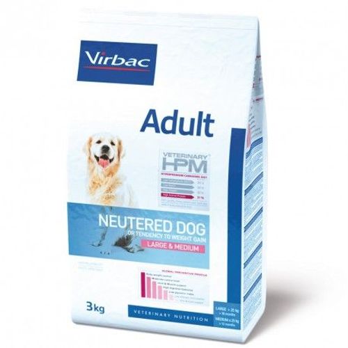 Virbac Vet Hpm - Adult Neutered Dog Large & Medium - 3 Kg