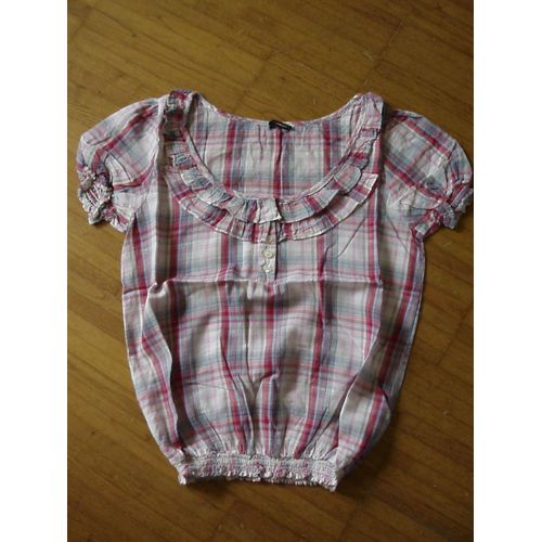 Blouse  Naf Naf Coton 38 Multicolore 