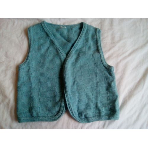 Gilet Sans Manches Bleu Taille S