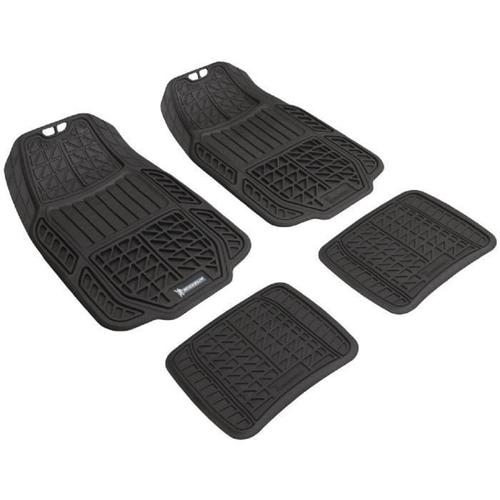 Michelin Tapis Caoutchouc Haute Densit? 4 Pieces Noir