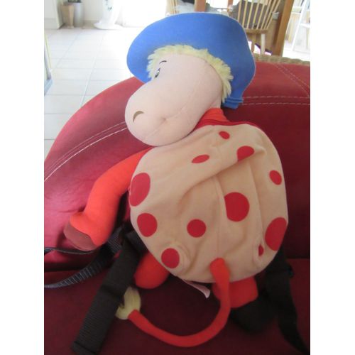 Doudou Peluche Sac A Dos Azalée La Vache Manege Enchante L 30 Cm Jemini