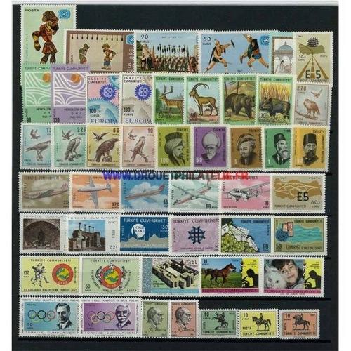 Turquie 1967 Annee Complete Timbres Neufs **