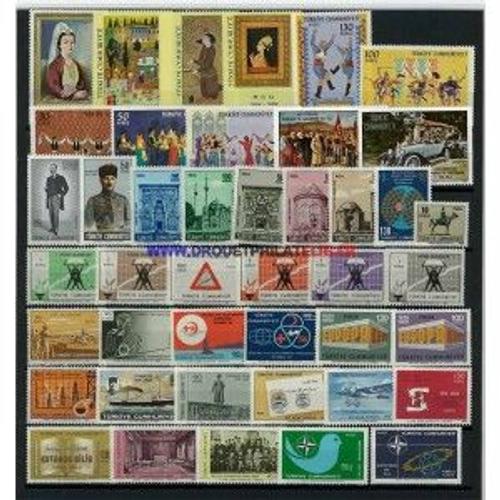 Turquie 1971 Annee Complete Timbres Neufs **
