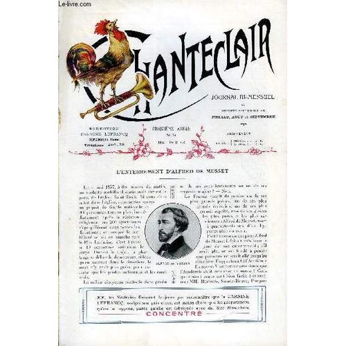 Chanteclair N° 61 - L'enterrement D'alfred De Musset Par Alberic Second, Le Professeur Pierre Delbet