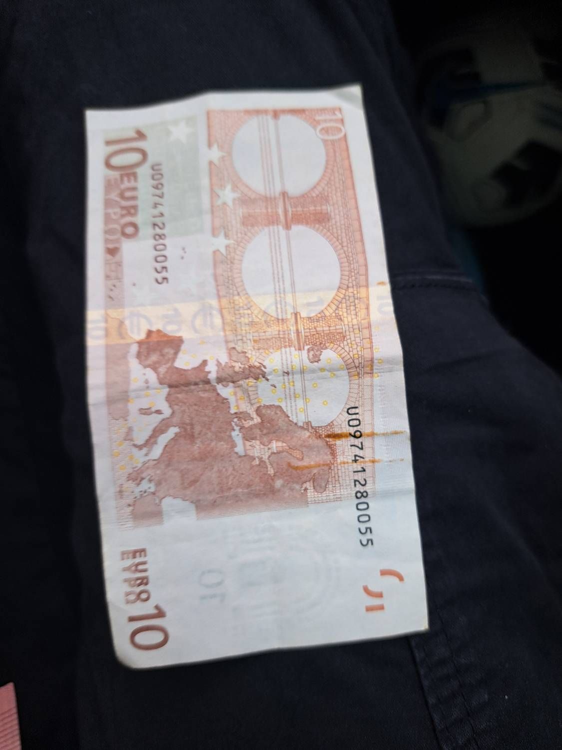 Billet 10€ 2002 Rare