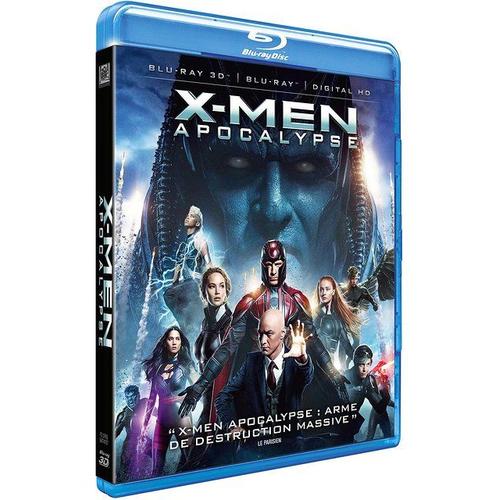 X-Men : Apocalypse - Blu-Ray 3d + Blu-Ray 2d