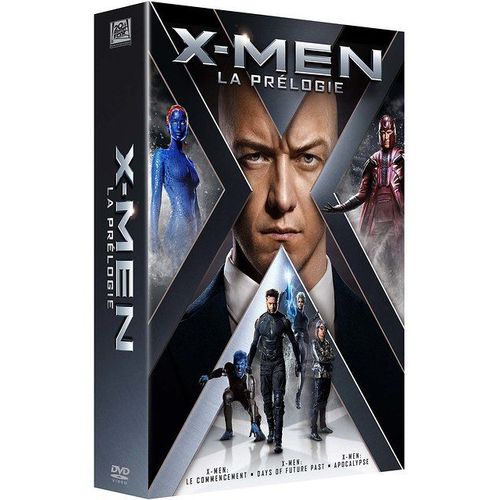 X-Men - La Prélogie : X-Men : Le Commencement + X-Men : Days Of Future Past + X-Men : Apocalypse