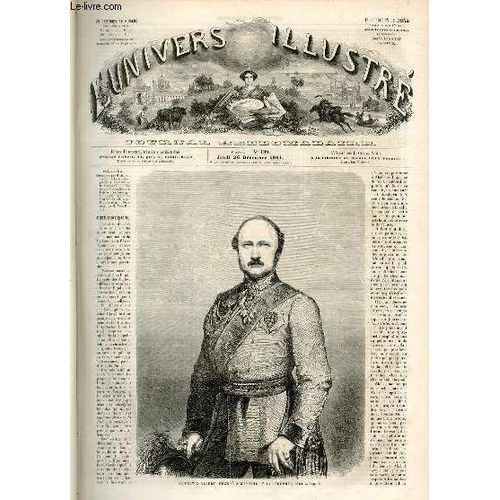 L'univers Illustre - Quatrieme Annee N° 189 Le Prince Albert, Décédée À Windsor Le 14 Décembre 1861