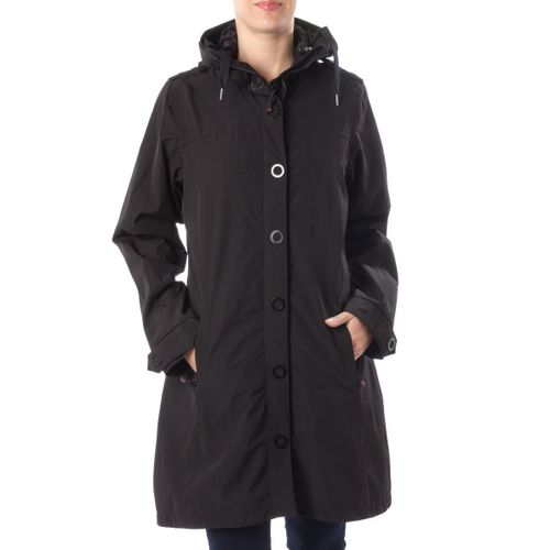 Maier Sports ¿ Manteau Parka Imperméable Trench À Capuche Noir Taille M 38-40