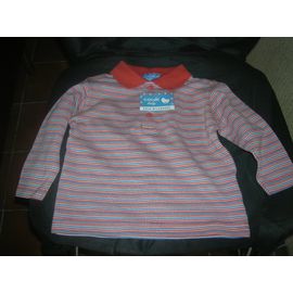 Polo Canari Baby Manches Longues Coton 12 Mois Multicolore
