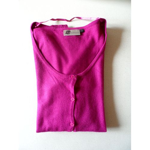 Gilet Kiabi Coton L Rose