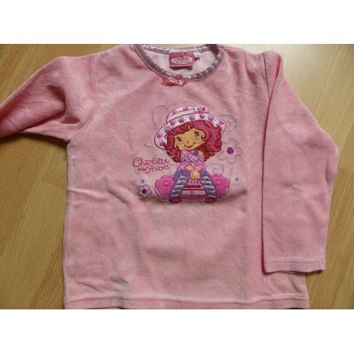Pyjama Charlotte Aux Fraises . Coton 4 Ans Imprimé