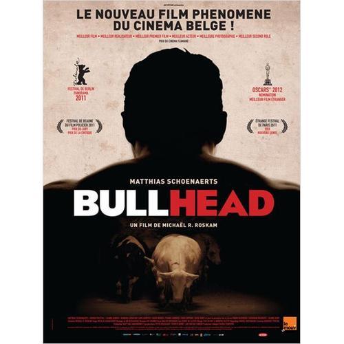 Bullhead - Véritable Affiche De Cinéma Pliée -Format 120x160 Cm -De Michael R. Roskam Avec Matthias Schoenaerts, Jeroen Perceval, Jeanne Dandoy, Barbara Sarafian, Sam Louwyck, Erico Salamone - 2011