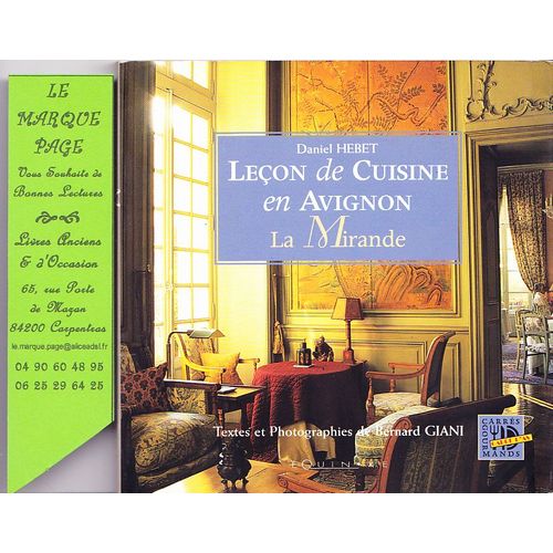 Leçon De Cuisine En Avignon - La Mirande