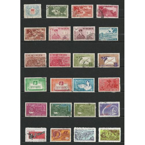Vietnam - Lot Timbres Divers.