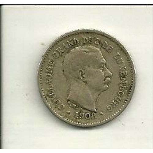 5 Centimes Adolphe 1908 Luxembourg