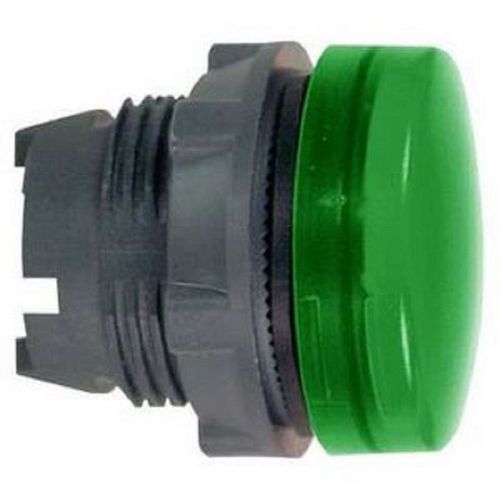 Telemecanique ZB5AV033 - Harmony tête de voyant Ø22 rond cabochon lisse vert