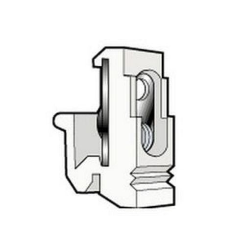LEGRAND 36460 -100 x Fixocap pour vis M4 fix. appareillage sur rail EN60715 asym