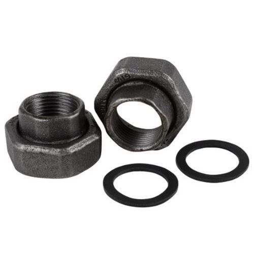 AFY  - Kit raccords circulateur avec joint 2x 1 1/4 noire