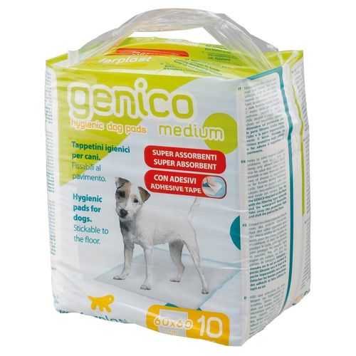 Tapis Hygiénique Pour Chiens Genico Médium : Par 10
