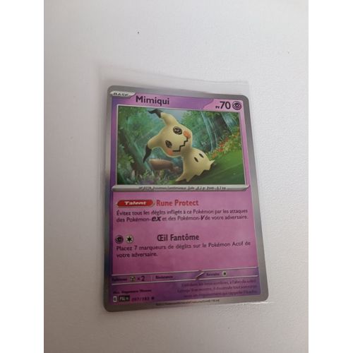 Mimiqui Holo - Ev2:Évolutions À Paldea - 097/193 - Carte Pokémon Fr Neuve