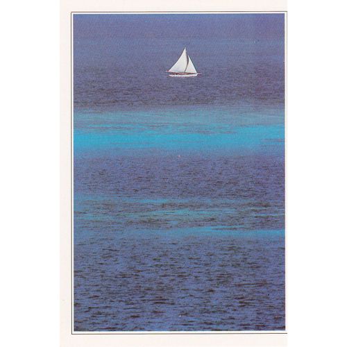 Iles Du Vent, " Voilier Sur Les Eaux Des Caraïbes ".