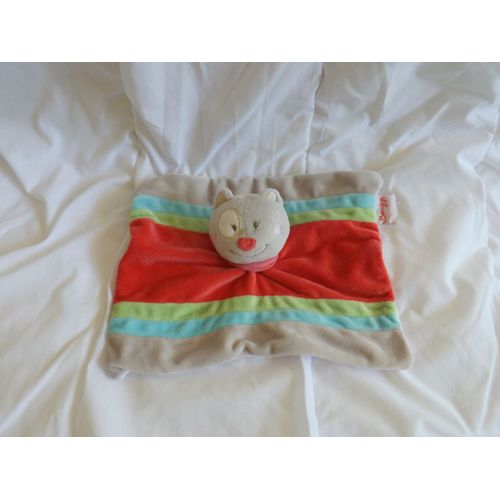 Doudou  Chat Multicolore Bengy