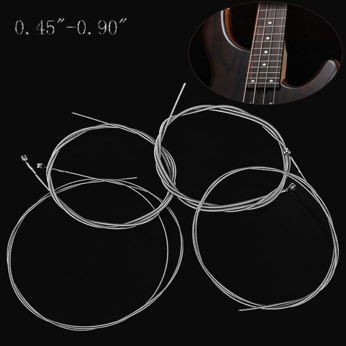 4-String Cordes Basse Électrique Artisanal .45-.90 Pouces Bonne Qualité