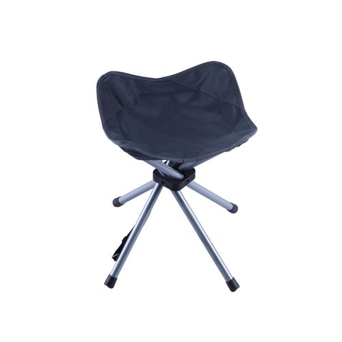 Siege D Appoint Tabouret Pliant Acier / Textile Toile Impermeable Solide  Pliable 4 Pieds Pour Pique Nique Peche Chasse  Randonnee Avec  Sac Housse Transport 46 34 34 Cm Camping Alpinisme  Plein Air