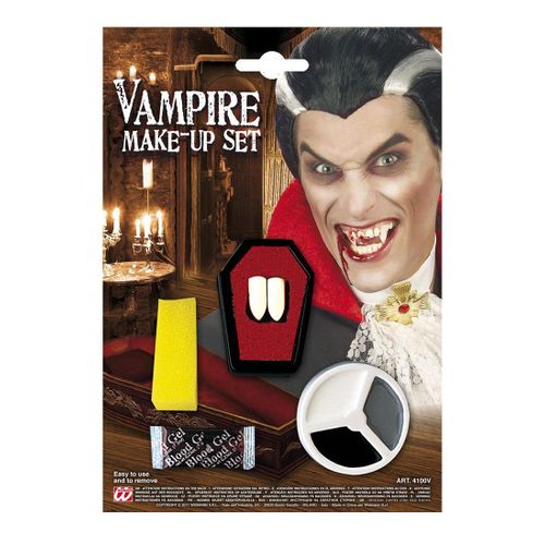 Set Maquillage Vampire Adulte Halloween - 71392 - Taille Unique - Port 0¿