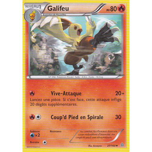Carte Pokemon - Galifeu - 27/160 - Primo Choc -