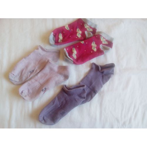 Lot De 3 Socquettes Taille 35/38