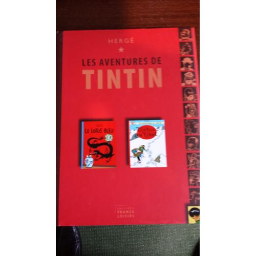 Je Vends 11 Livres De La Collection Les Aventures De Tintin (Éditions France Loisirs) Neuf Livré Sous Leurs Blisters D'origine Le Lotus Bleu + Tintin Au Tibet - Le Secret De La Licorne + Le Trésor De 