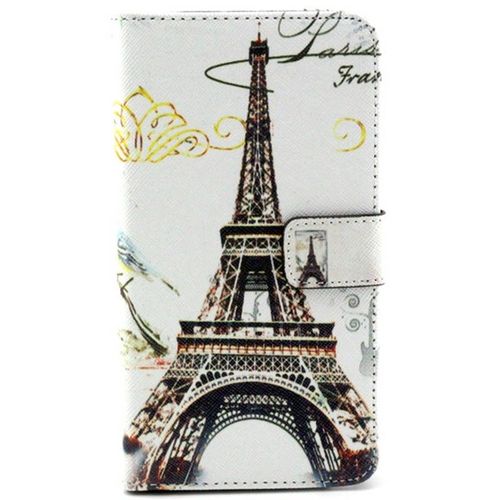 Etui Flip Samsung Galaxy S6 Cuir (Pu) Aimanté Paris Eiffel Tower Design Sam1736