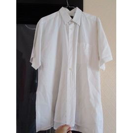 Chemise Blanche, Manches 1/2, Taille M Ou 41/42. Pour L'été. Belle Coupe.