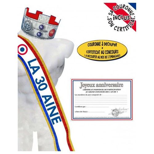 Echarpe Officielle Anniversaire 30 Ans