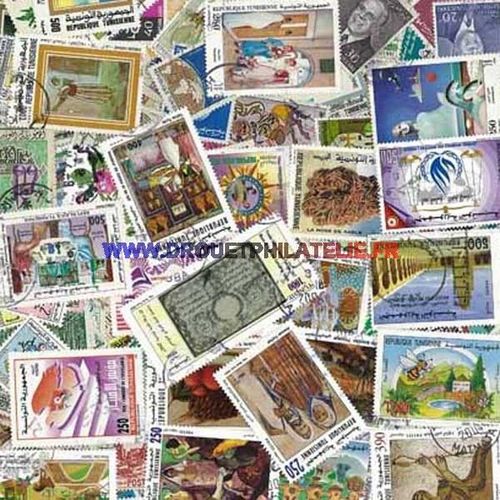 Tunisie 900 Timbres Differents Obliteres 