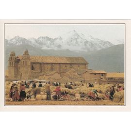 Thiobamba, " Le Marché Du 15 Août ", Pérou.