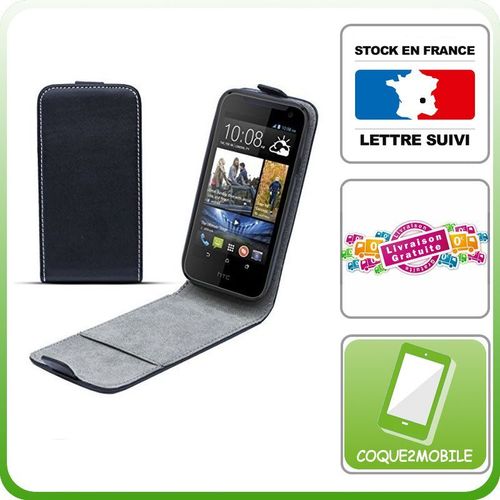 Coque2mobile® Housse / Étui Avec Coque En Silicone Incassable Pour Htc Desire 510 Noir