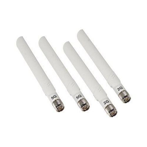 NETGEAR ANT24501B - Antenne - Wi-Fi - omni-directionnel - extérieur (pack de 4) - pour NETGEAR WND930