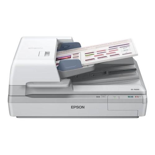 Epson WorkForce DS-70000 - Scanner de documents - Recto-verso - A3 - 600 dpi x 600 dpi - jusqu'à 70 ppm (mono) / jusqu'à 70 ppm (couleur) - Chargeur automatique de documents (200 feuilles) -...